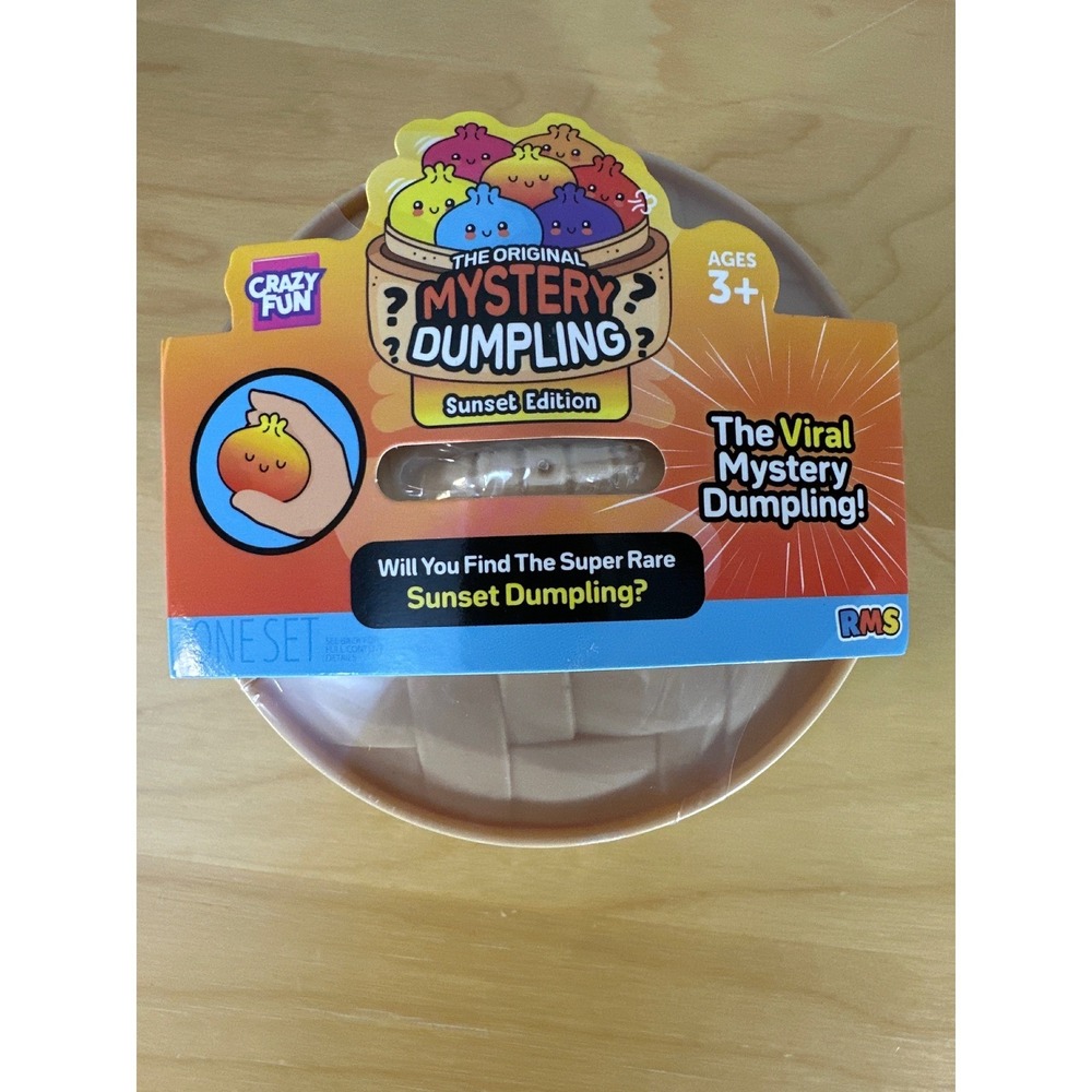 RMS Crazy Fun Sunset Edition Original Viral Mystery Dumpling Squishy
